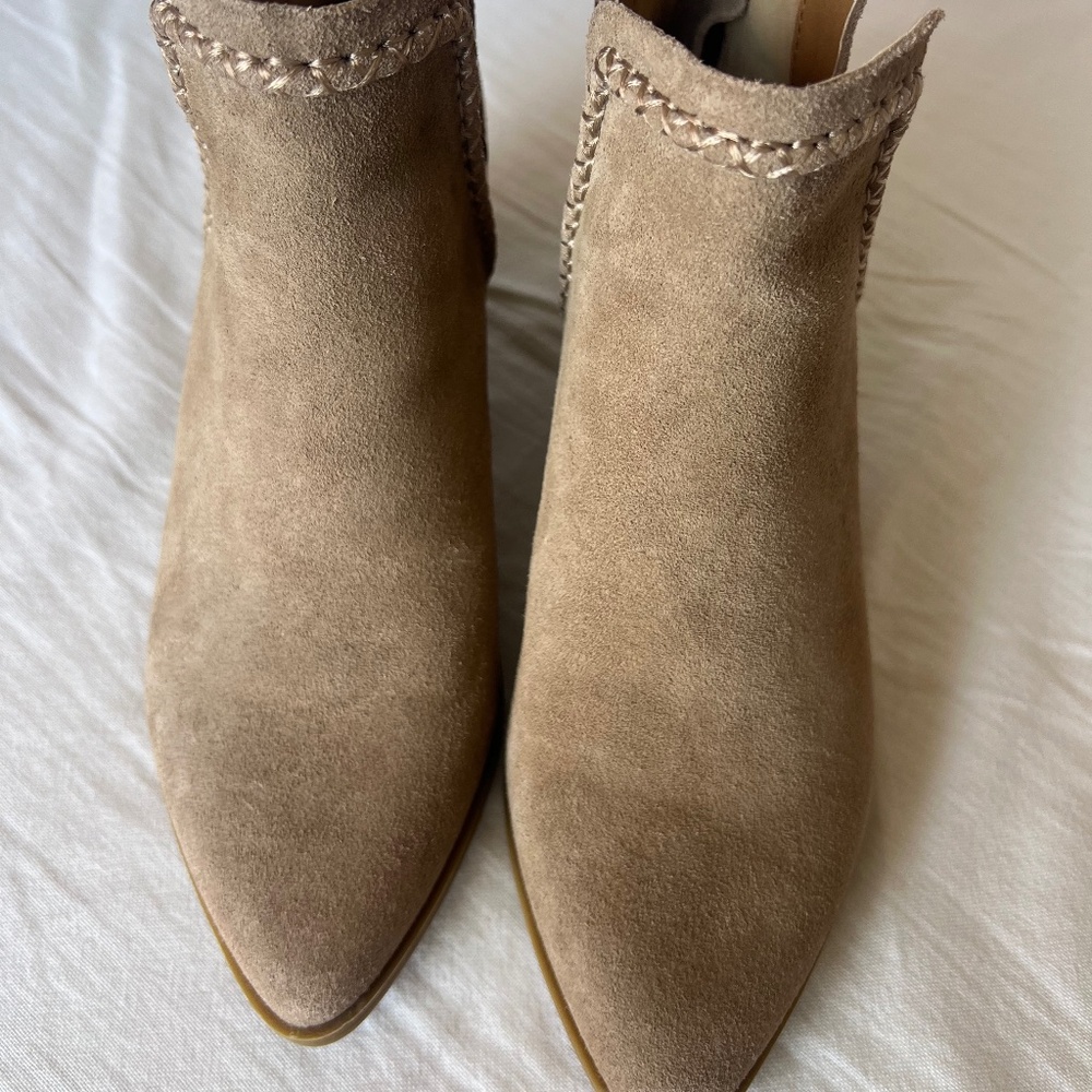 Suede Booties